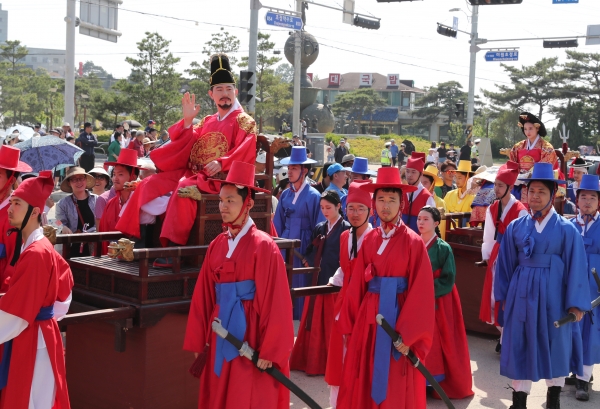 제12회 세종대왕과 초정약수 축제 모습