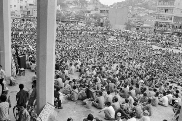 ▲ 최초 공개 주요사진-1980년 5월 24일(토) 목포역 광장