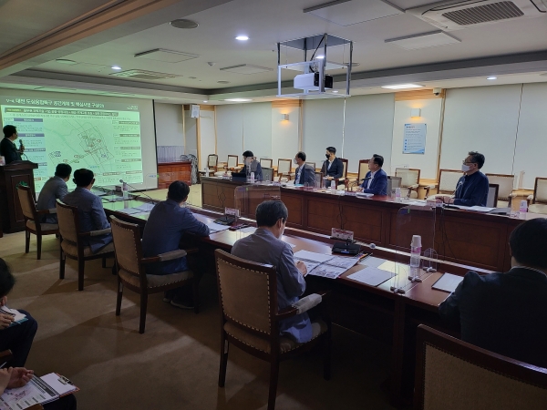 대전시는 15일 15시 대전광역시청 중회의실(10층)에서 대전도심융합특구 기본계획수립 보고회를 가졌다고 밝혔다.