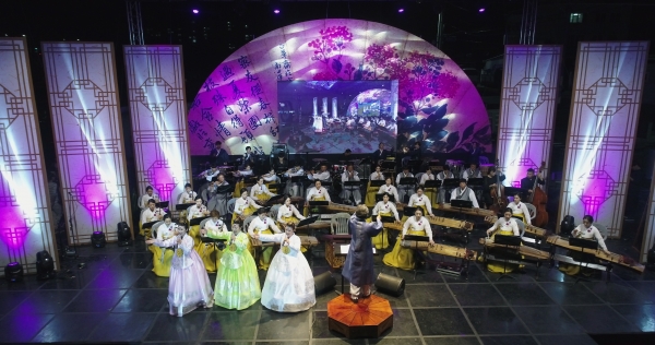 지난해 난계국악단 축제 공연 한 장면