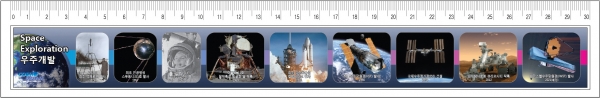 과학관을 찾는 모든 어린이 방문객에게는 우주개발역사를 담은 기념품(30cm자)를 증정한다.