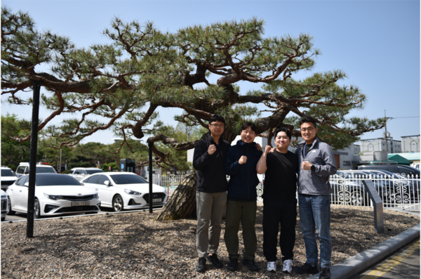 음성서 형사3팀.(경위 박원혁, 순경 한승윤, 경장 강정수, 경사 안성희 형사)