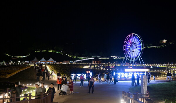 제71회 백제문화제  한장면.