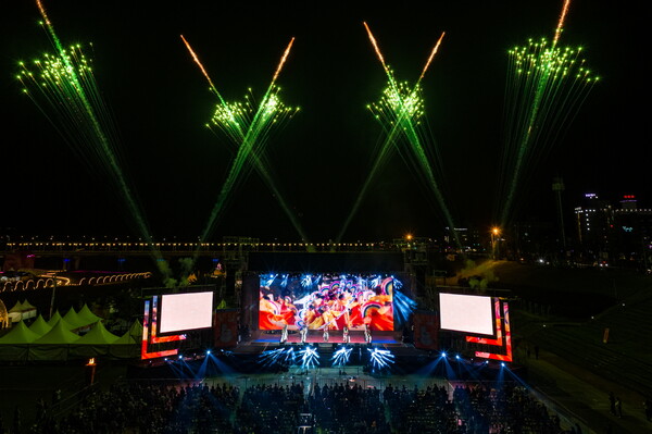 제71회 백제문화제 한 장면.