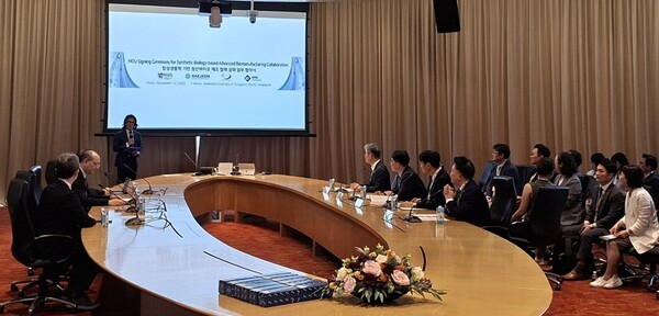 대전시는 이번 협약을 통해 지역 기업의 첨단바이오 분야 신소재 개발을 지원하고 신속한 기술사업화를 적극 지원할 예정이다.