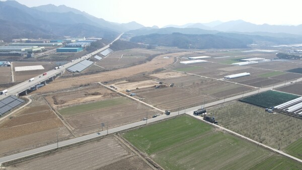 농식품부 주관 2026년 고품질쌀유통활성화사업 공모 선전-RPC(통합 미곡종합처리장)부지 전경.