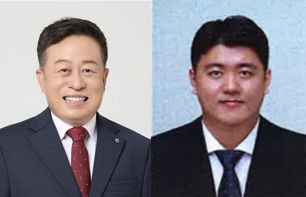 좌로부터 대통령상 박노춘예산중앙농협 조합장,국무총리상 예산청년영농조합법인 이동희 대표.