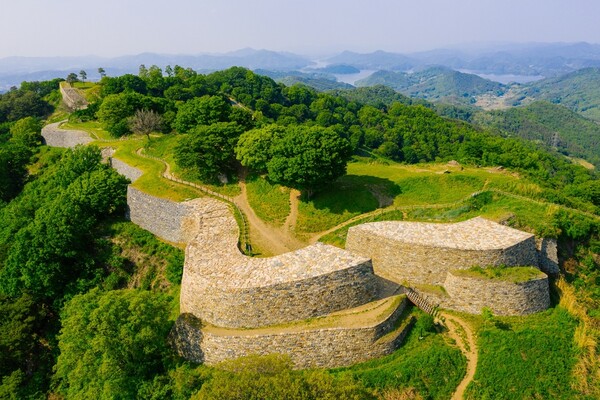 계족산성 준공 조감도.