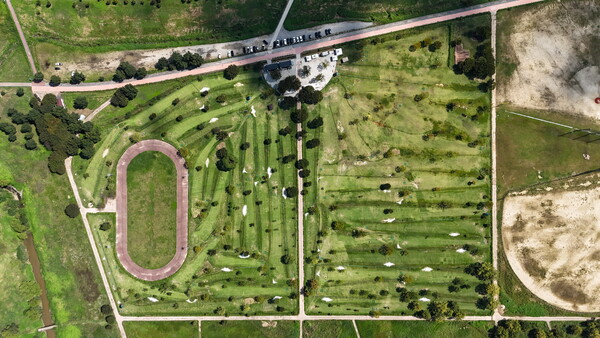 부여군 파크골프장 조감도.(90홀 규모)