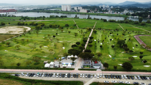추가 조성될 36홀  난이도 강화형 부여군 파크골프장.