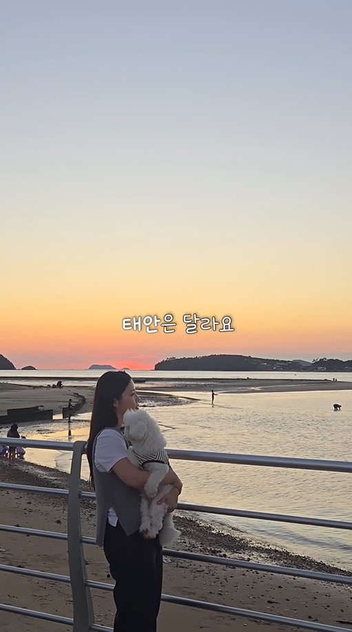 반려동물 동반여행 콘텐츠 공모전 최우수상 수상 최남이 씨.