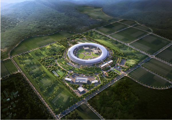 다목적방사광가속기 조감도.