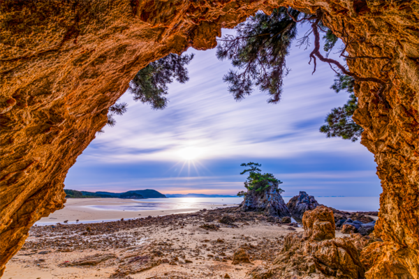 섬비엔날레 보령오섬 사진공모전 최우수작 '원산도의 아침'