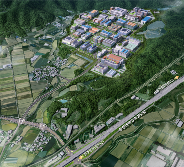 증평3일반산단 조감도.